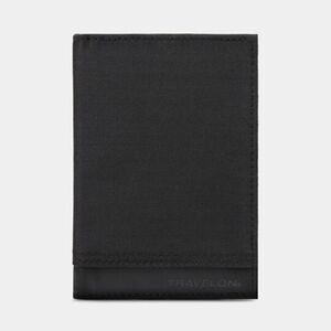 TRAVELON RFID Blocking Multi-Passport Holder, Black Rfid Blocking Passport